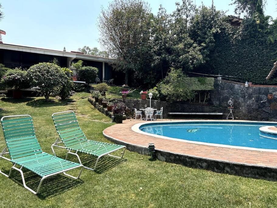 Relajacion En Rancho Cortes Cazahuate Villa Cuernavaca Buitenkant foto